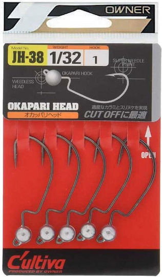 Fishing Hooks Owner Cultiva Jh-38 5149 No1 1/12 Oz – 2.3 Gr