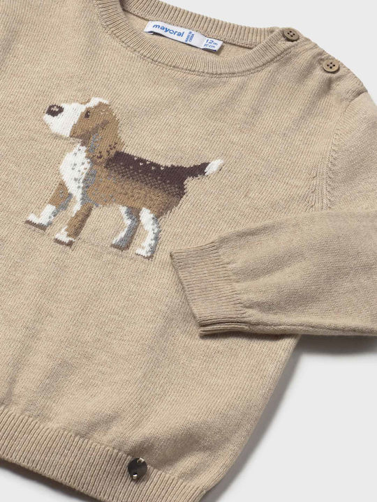 Kids' Sweater Long Sleeve Intense Beige