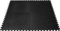 Virtufit Podele Puzzle de Gimnastică Negre 120x120cm 4buc