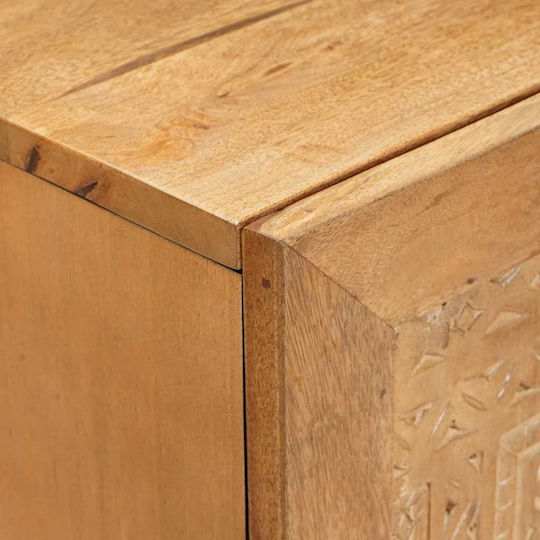 Μπουφές από Μασίφ Ξύλο με Συρτάρια 60x33x75cm Μπουφές από Μασίφ Ξύλο με Συρτάρια 60x33x75cm