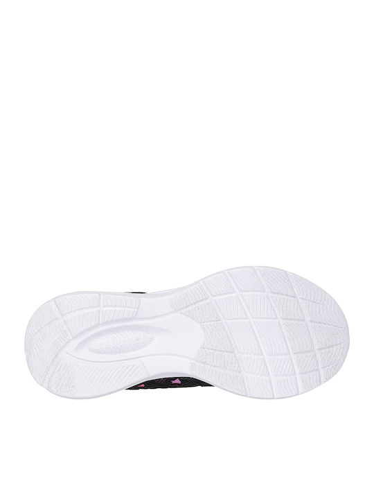 Jumpsters Kids Sneakers with Scratch Black
