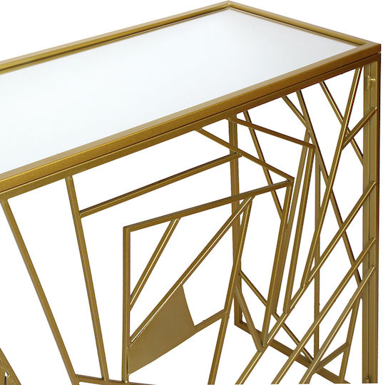 Konsolemit Spiegel Golden L100xB33xH77cm