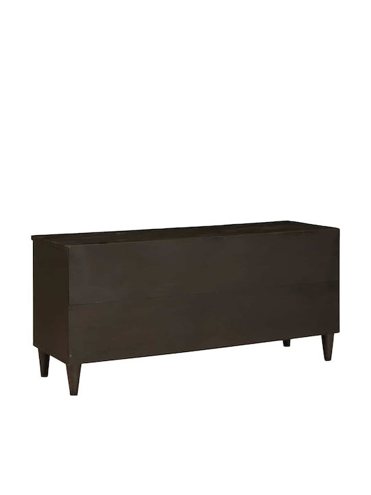 Шкаф за телевизор Black, Gold Д100xШ33xВ46см
