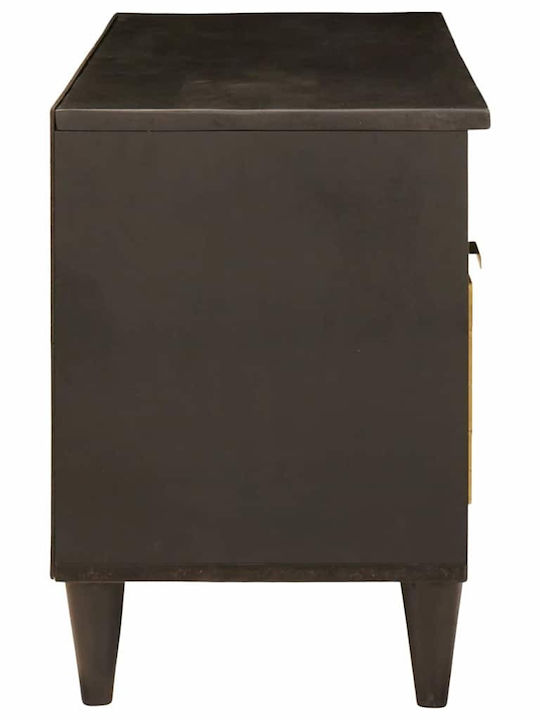 Шкаф за телевизор Black, Gold Д100xШ33xВ46см
