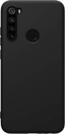 Soft Back Cover Σιλικόνης Μαύρο (Redmi Note 8)
