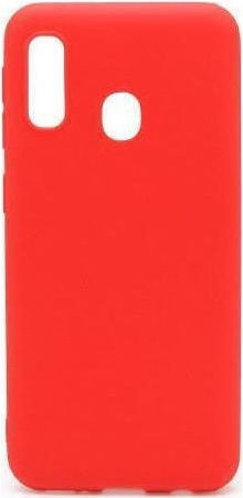 Back Cover Din Silicon Roșu Galaxy A20e