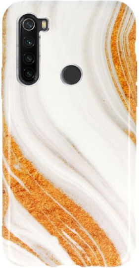 Marble Silicone Задна корица Силикон Златист (Huawei P40 Lite)