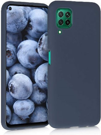Forcell Back Cover Σιλικόνης 1.2mm Μπλε (Huawei P40 Lite)