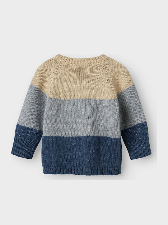 Kids Cardigan Cotton Blue