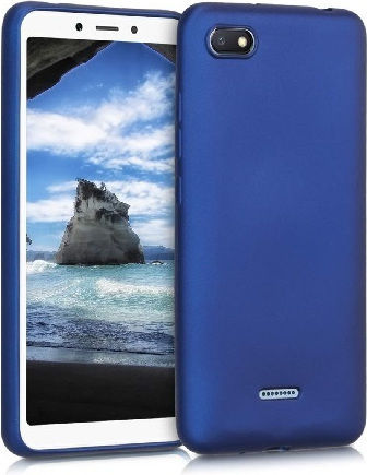 Forcell Back Cover Silicone 1.2mm Navy Blue (Redmi 6a)
