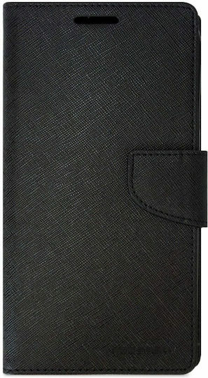Fancy Wallet Δερματίνης Μαύρο (Huawei P40)