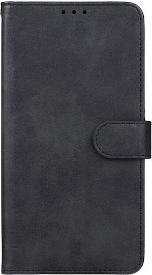 Wallet Δερμάτινο Μαύρο (Redmi 12C)