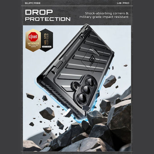 Supcase Unicorn Beetle Pro Back Cover Plastic 1.2mm Black (Galaxy Z Fold7)