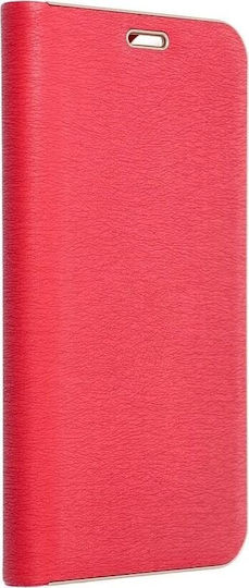Forcell Luna Wallet Metallic Red for Galaxy A32 5G
