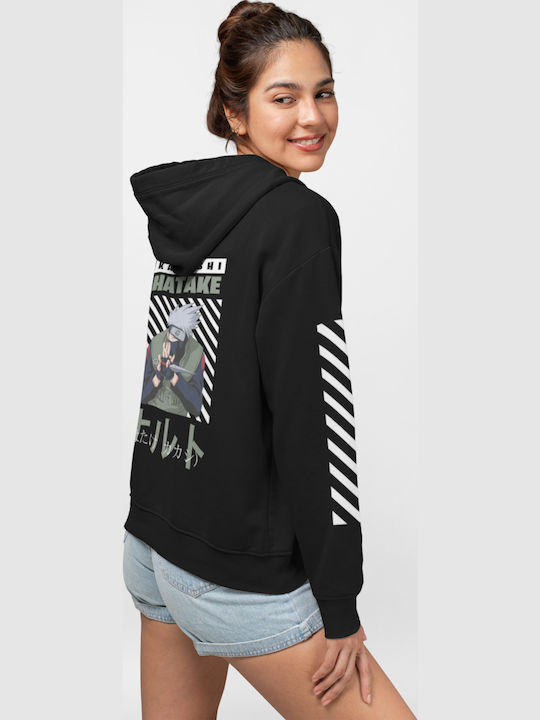 T-shirt Studio Naruto Hatake Hoodie Black Hatake
