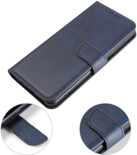 Hurtel Book Synthetic Leather Blue (Galaxy A51)