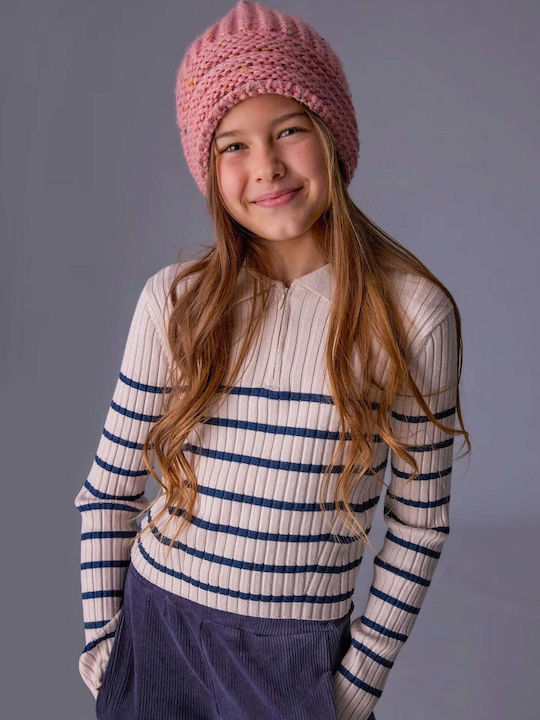 Kids' Shirt Long Sleeve Beige