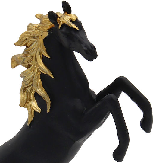 Keskor Διακοσμητικό Άλογο Πολυρητίνης Άλογο 12x5.5x19cm