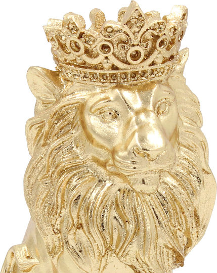 Keskor Διακοσμητικό Λιοντάρι Πολυρητίνης 14x9.5x25cm