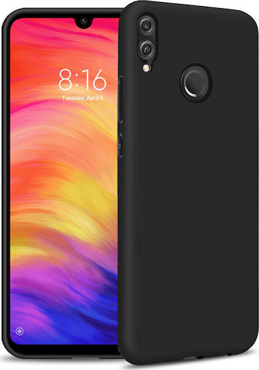 Hurtel Soft Magnet Book Σιλικόνης Μαύρο (Redmi 7)
