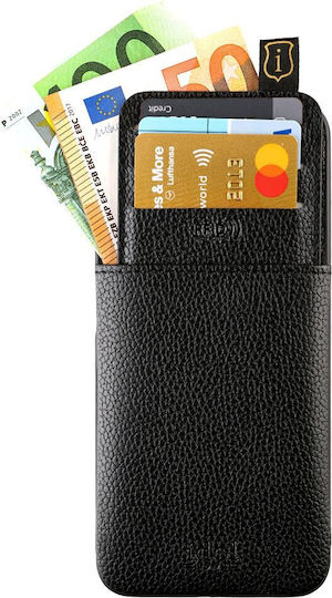 Idol 1991 Anti-rfid Wallet Leather / Silicone / Synthetic Leather Black (Xiaomi 14 5G)