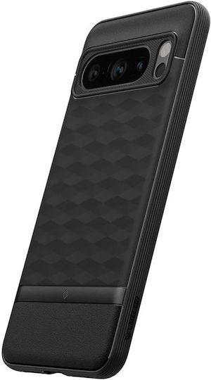Caseology Caseology Parallax Здрава силиконова калъфка за Google Pixel 8 Pro Матово черен Acs06335
