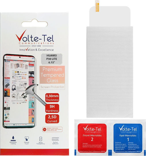 Volte-Tel Tempered Glass 9H 0.30mm (Huawei P30 Lite)