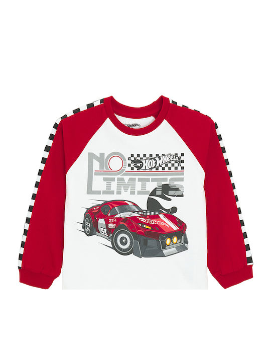 Cool Club Παιδική Πιτζάμα Κόκκινο Hot Wheels