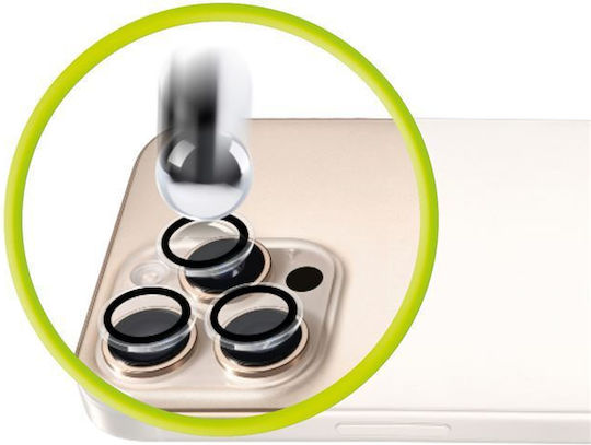 Mobile Origin Camera Protection Tempered Glass Transparent for the iPhone 16, iPhone 16 Plus