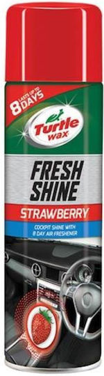 Turtle Wax Polierspray für das Armaturenbrett mit Aroma Erdbeere 500ml