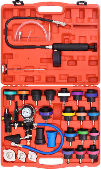 vidaXL Car Hand Tools Air Condition Set 28 Pieces
