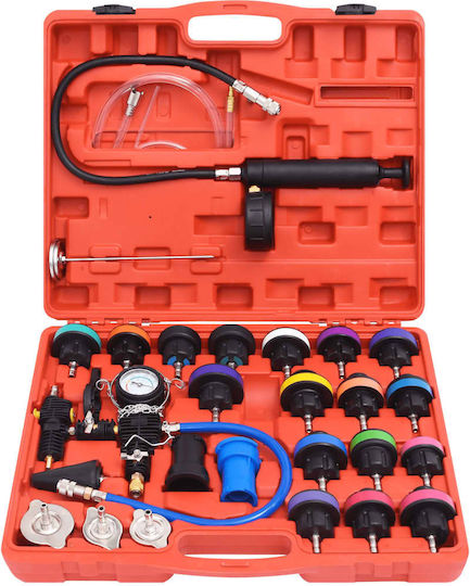 vidaXL Car Hand Tools Air Condition Set 28 Pieces