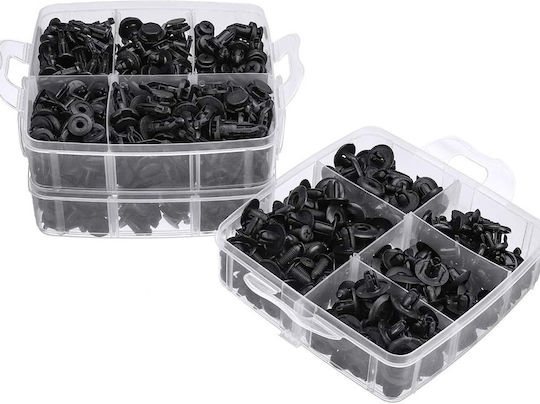 Set 620 Pieces Car Clips Upholstery Bumpers Plastic Organizer 5p-10125