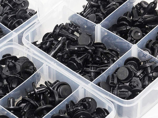 Set 620 Pieces Car Clips Upholstery Bumpers Plastic Organizer 5p-10125