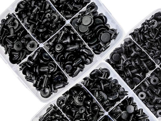 Set 620 Pieces Car Clips Upholstery Bumpers Plastic Organizer 5p-10125