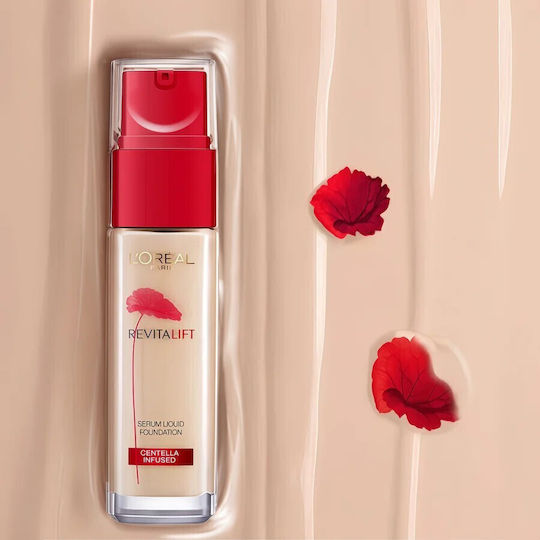L'Oreal Paris Revitalift Serum Liquid Foundation Лилаво/бяло 110