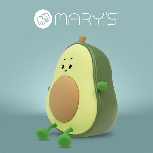 Mary's Kids Decorative Lamp Green 13.5x11x9.5εκ.