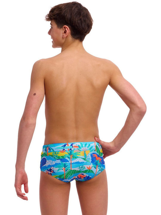 Funky Trunks Kids Swimwear Swim Briefs Blue