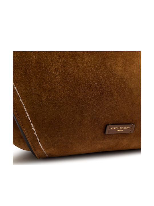 Leather Women's Bag Shoulder Tabac Brown