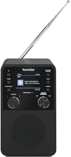 Technisat DigitRadio 317 Επιτραπέζιο Ραδιόφωνο Ρεύματος DAB με Bluetooth Μαύρο