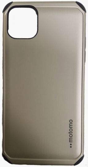 Motomo Tough Armor Umschlag Rückseite Kunststoff Gold (iPhone 11)