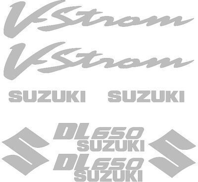 Moto Discovery Stickers Set White