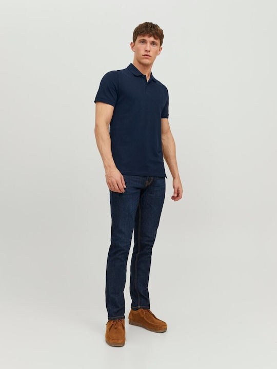 Polo Kurzarmbluse Grey