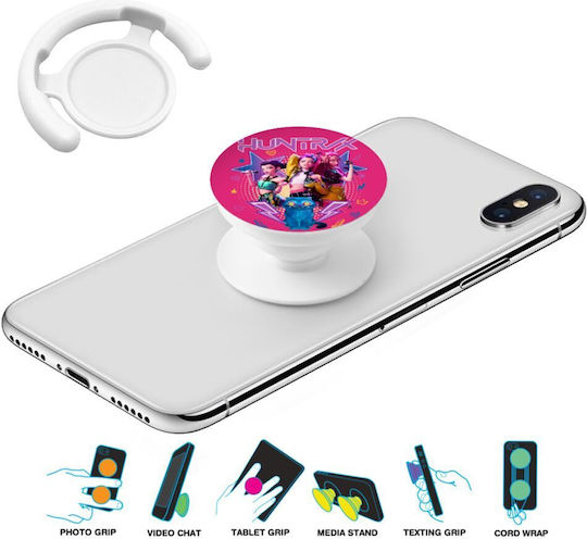 Huntrix K-pop Series Pop Sockets White Phone Holder Stand Hand