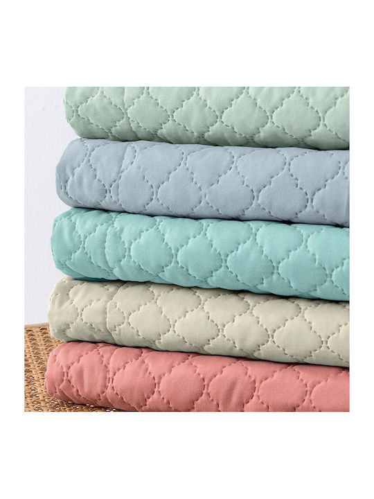 Palamaiki Jenn/2 Σετ Κουβερλί Μονό Microfiber Rose 160x240cm