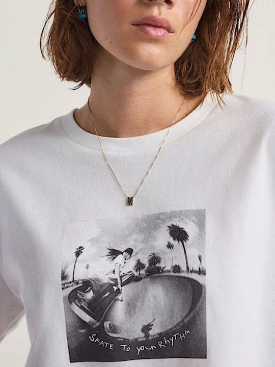 Women's Crop T-shirt White