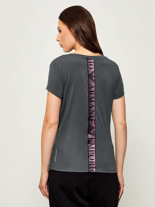 Emporio Armani Tricou Anthracit Emporio Armani Tricou Anthracit