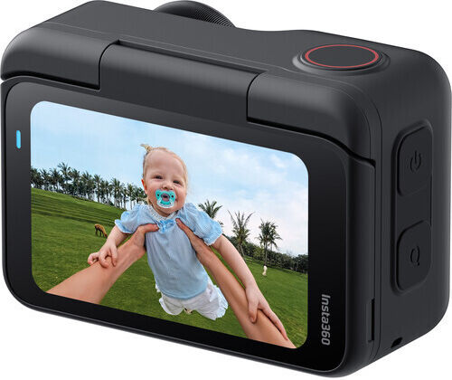 Insta360 GO Ultra Action Camera 4K Ultra HD Underwater Standard Bundle with Touch Screen 2.5" and Wi-Fi Black