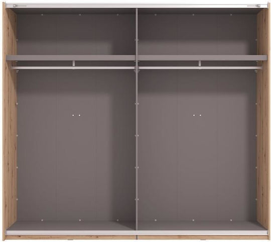 Gard 245 Δίφυλλη Ντουλάπα Artisan 245x61x217cm