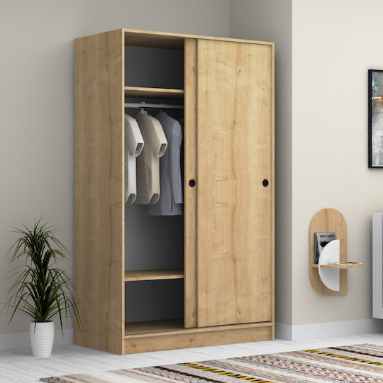Double Door Sliding Regio 120x60x200cm Natural Beech Double Door Sliding Regio 120x60x200cm Natural Beech